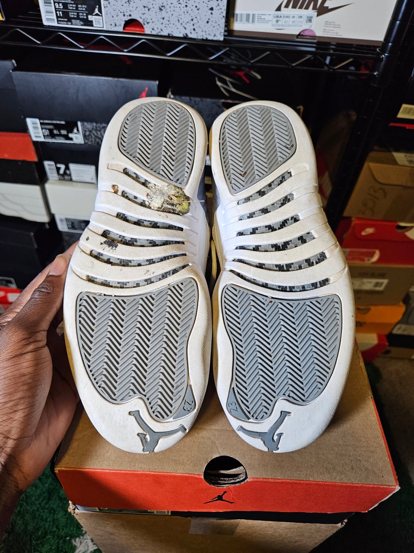 Size 8.5 - Jordan 12 Stealth 2022