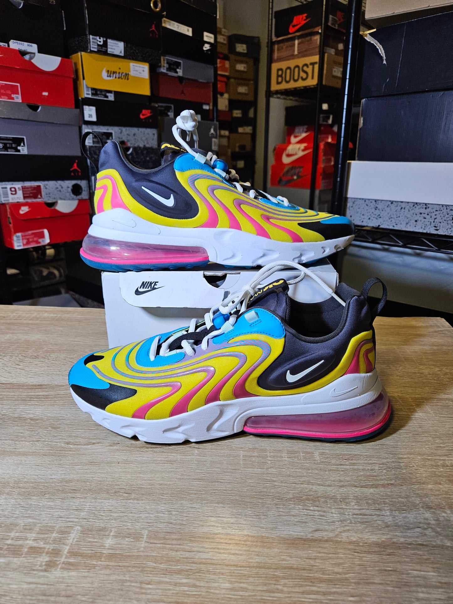 Size 12 - Air Max 270 React ENG Laser Blue