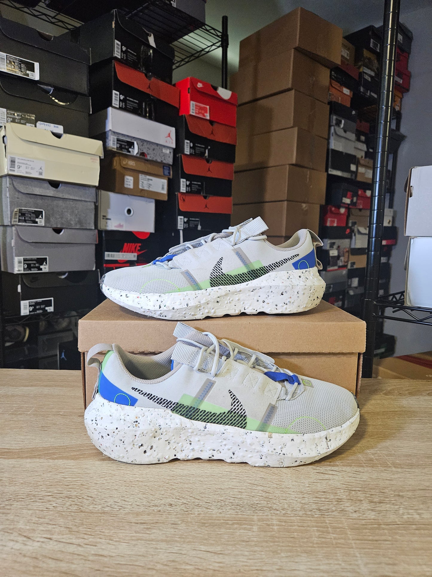 Size 10 - Crater Impact Pure Platinum