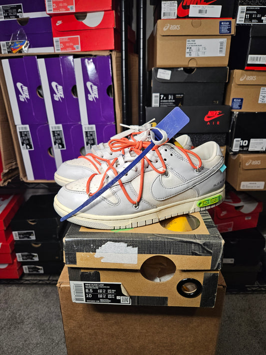 Size 8.5 - OW x Dunk Low Lot 23 of 50