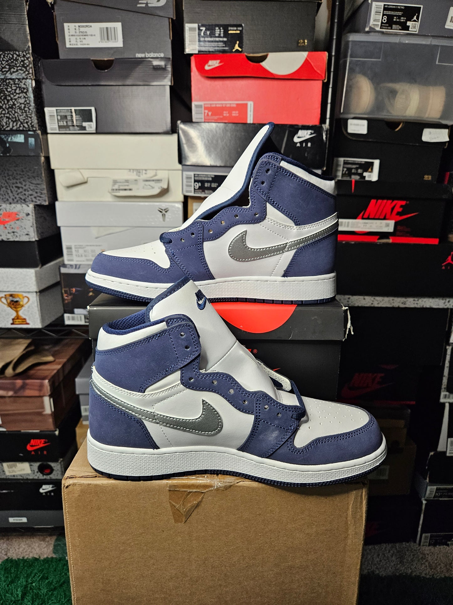 Size 6.5 - AJ 1 Retro High CO.JP Midnight Navy