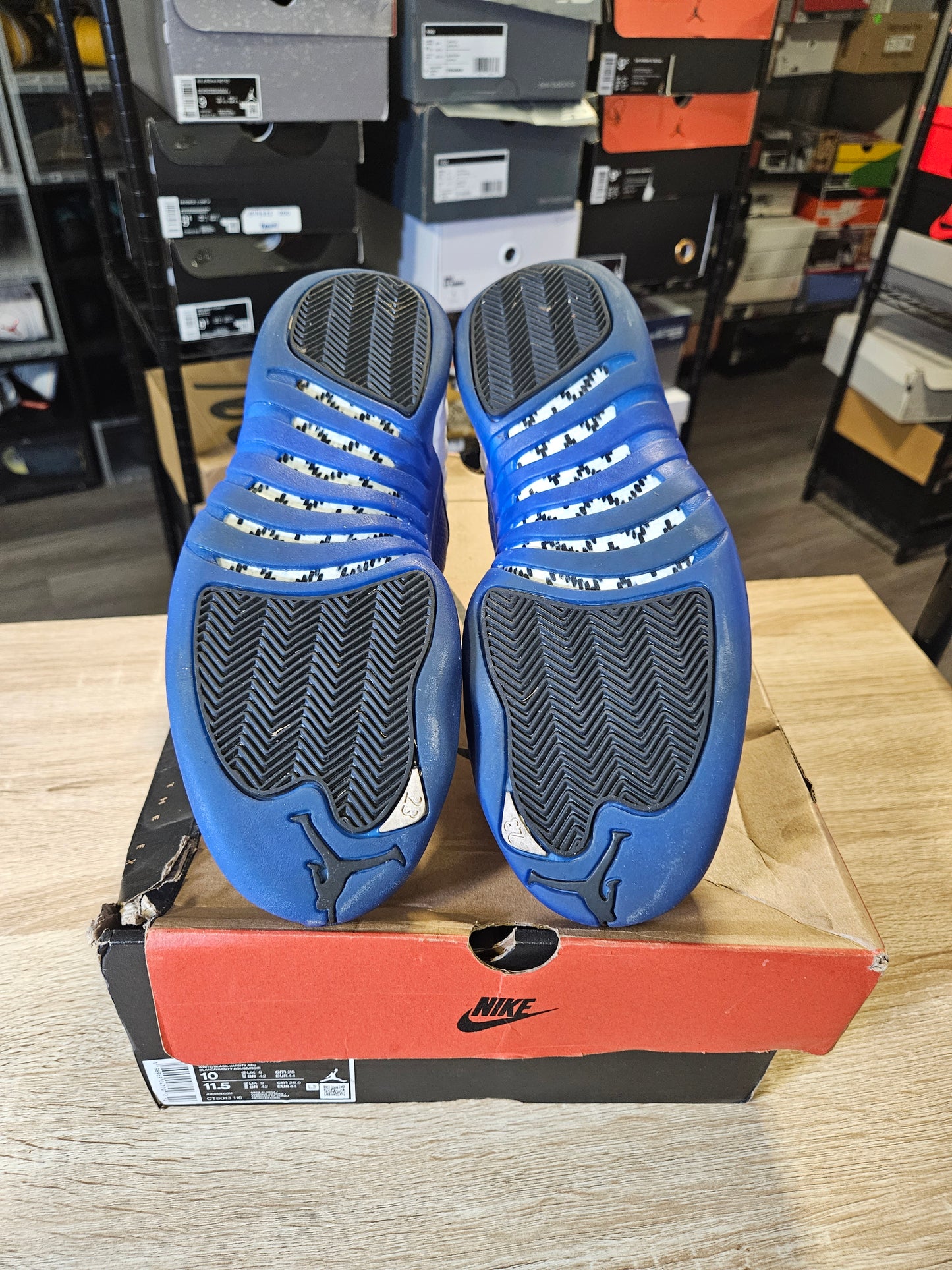 Size 10 - AJ 12 Retro Blueberry