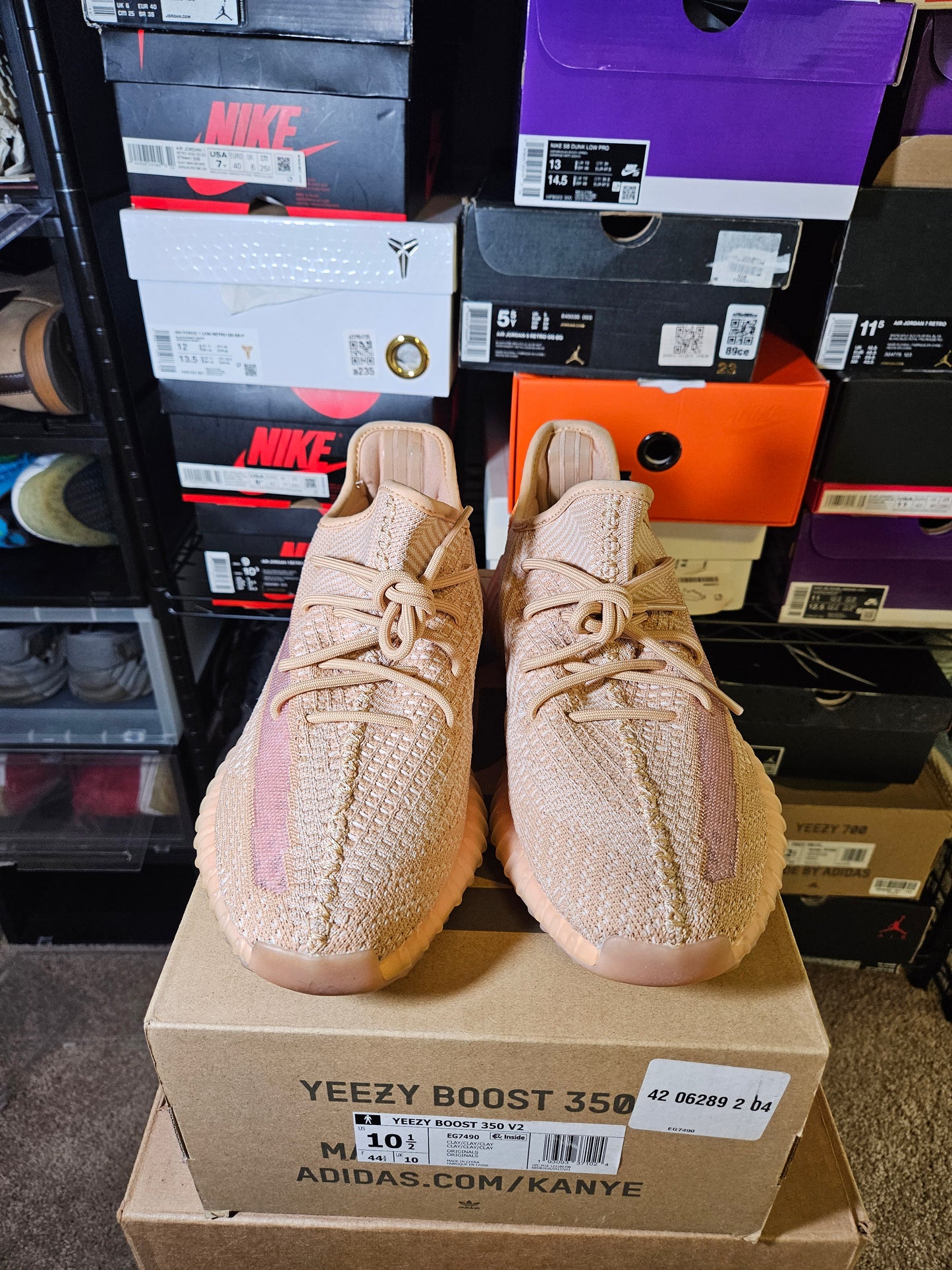 Size 10.5 - YZY Boost 350 V2 Clay