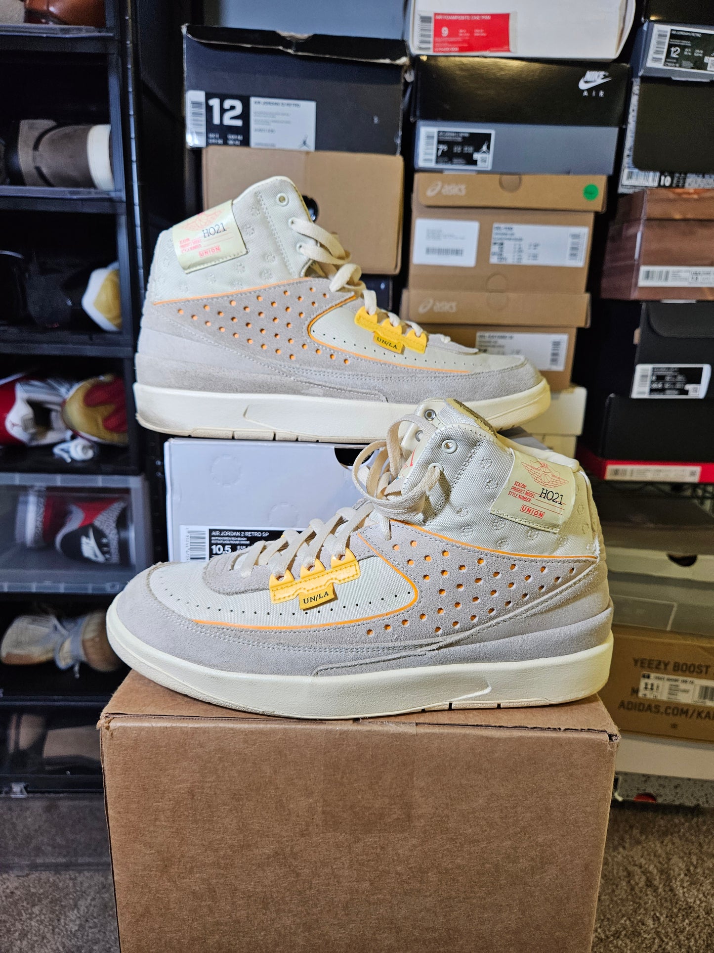Size 10.5 - Union LA x AJ 2 Retro SP Rattan