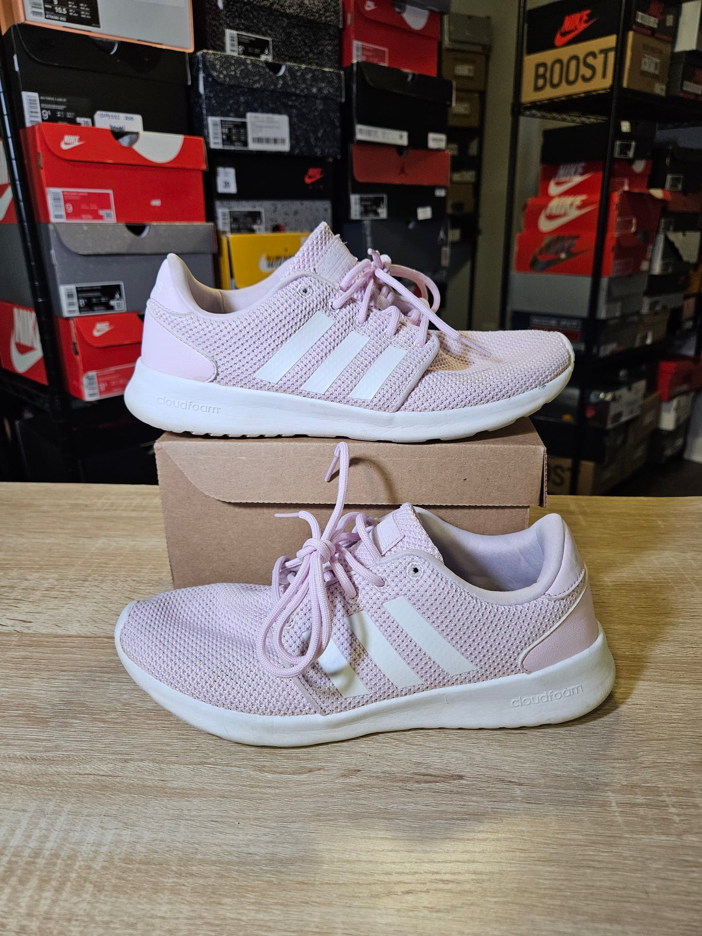 Size 8.5W - adidas Pink