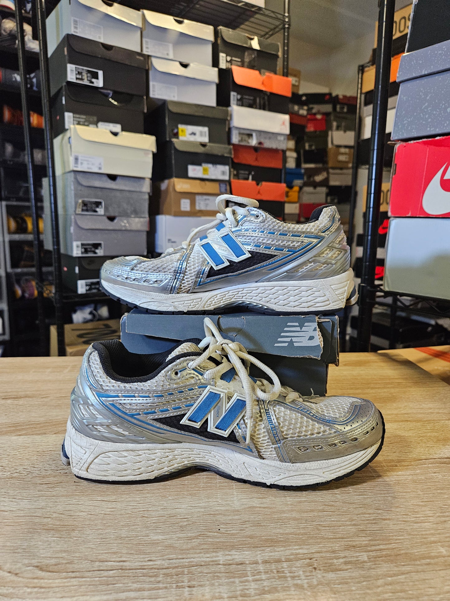 Size 10 - New Balance 1906R Silver Blue Agate