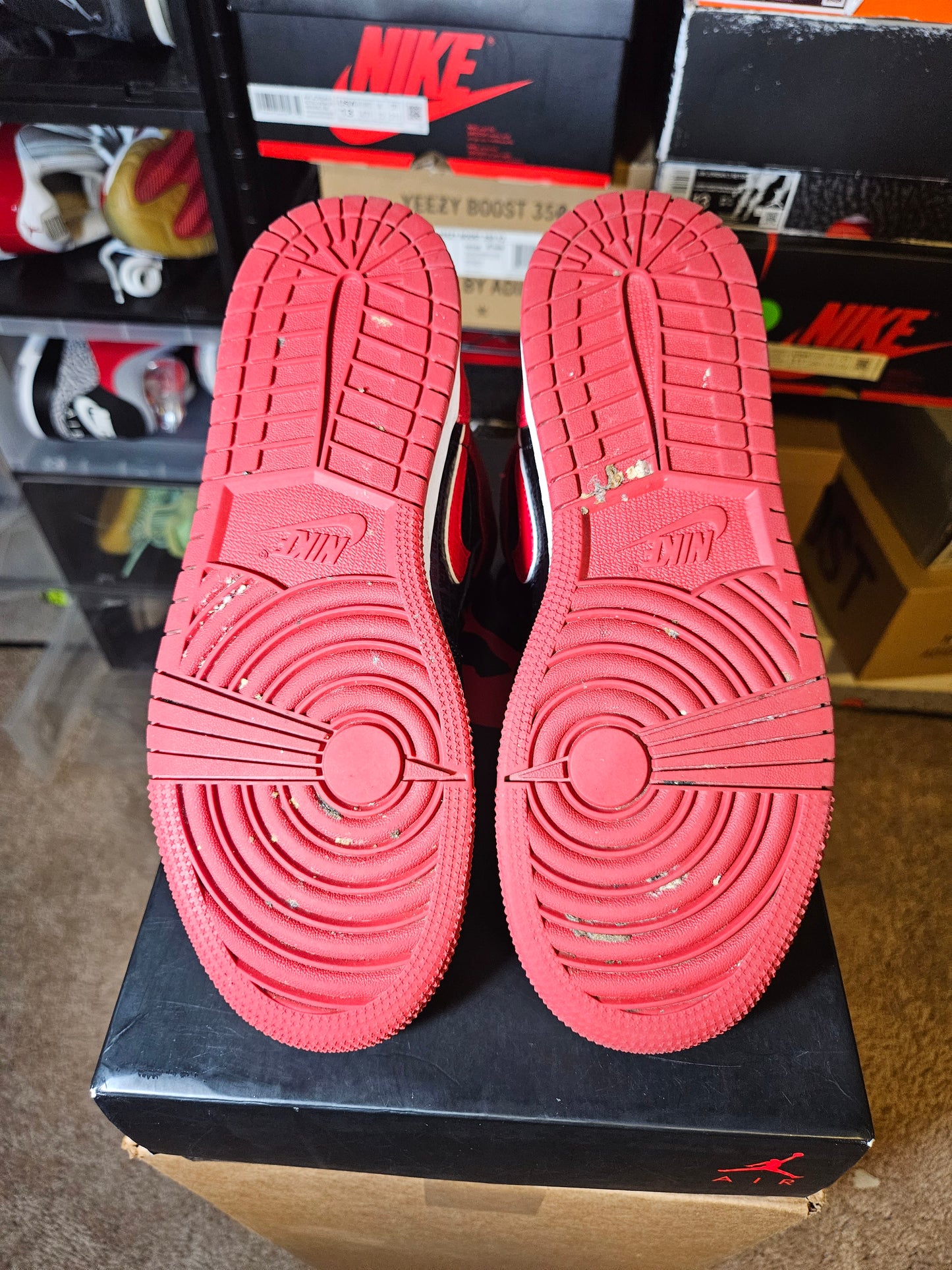 Size 6 - Jordan 1 Mid Bred Text