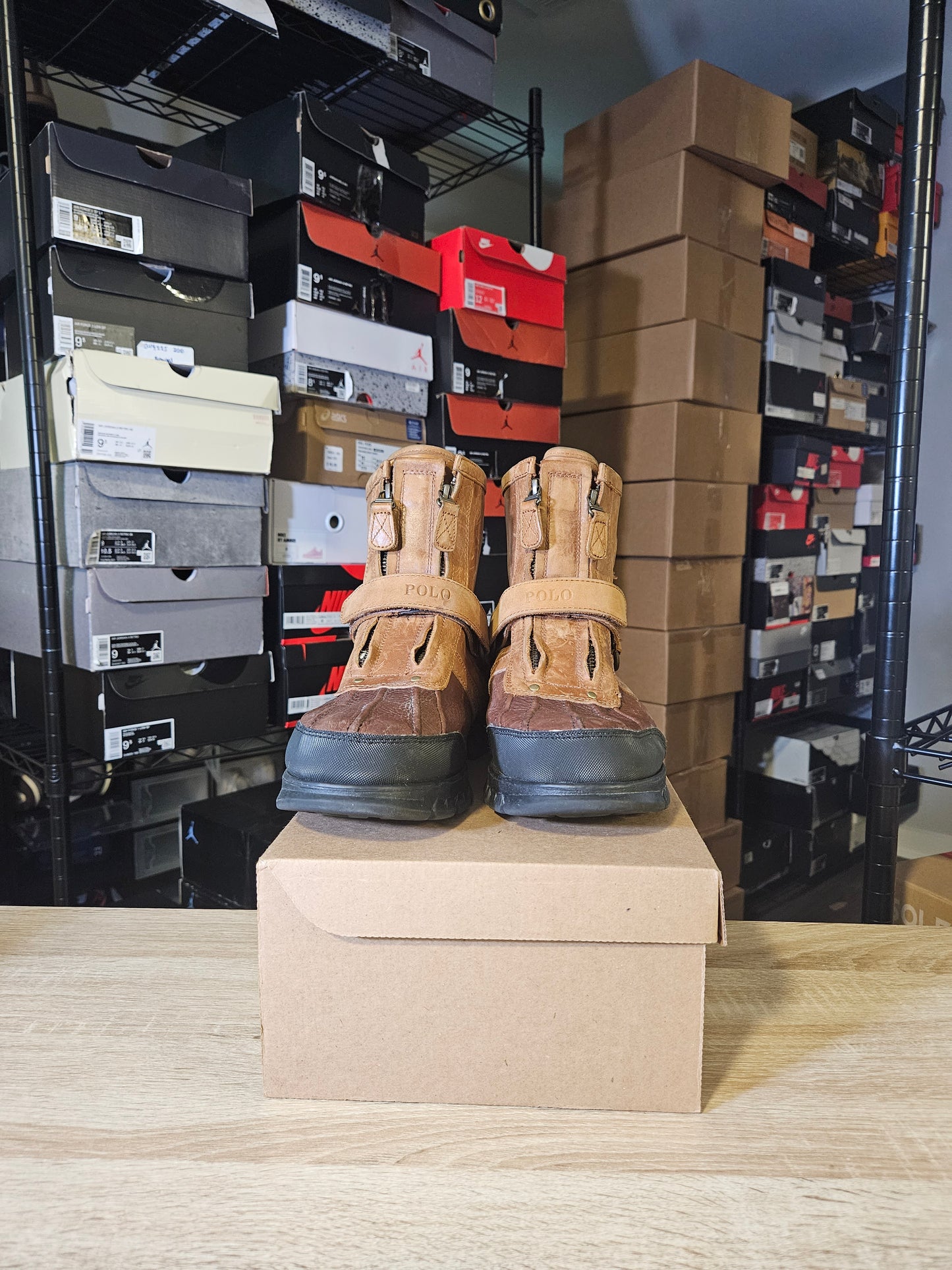 Size 9.5 - Polo Ralph Lauren Boots Conquest Hi III men size