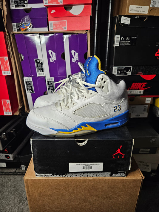 Size 9.5 - AJ 5 Retro 2013 Laney