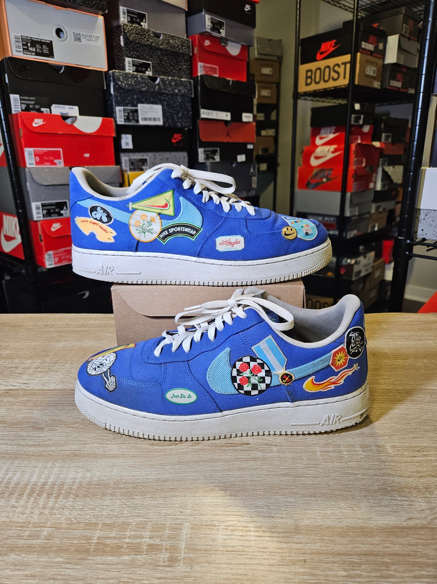 Size 13 - AF1 '07 Patched Up - Los Angeles