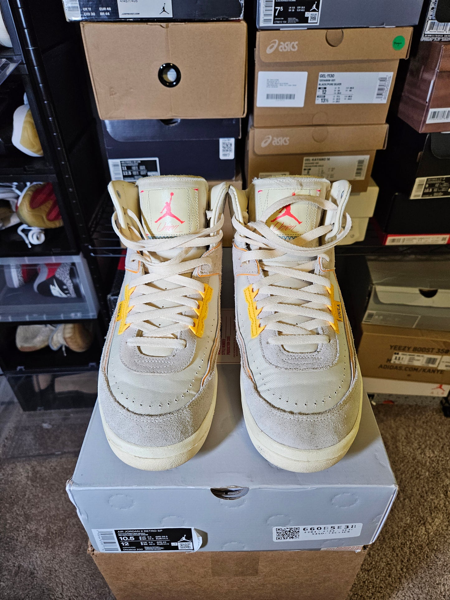 Size 10.5 - Union LA x AJ 2 Retro SP Rattan