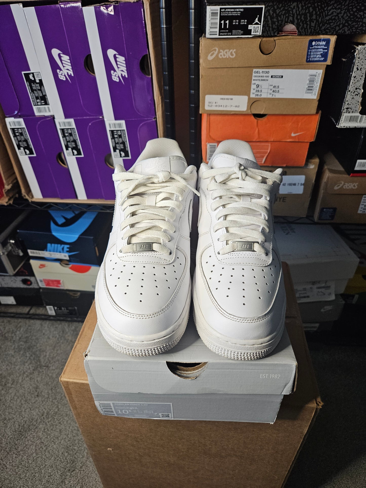 Size 11 - AF 1 Low '07 White