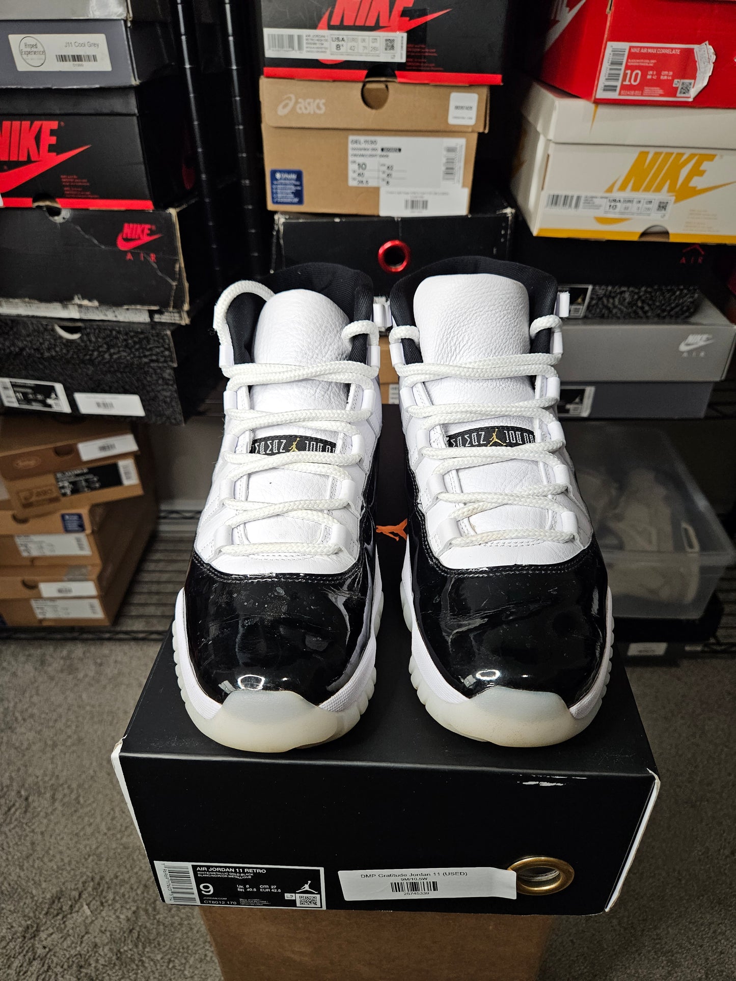 Size 9 - AJ 11 Retro Mid Gratitude / Defining Moments