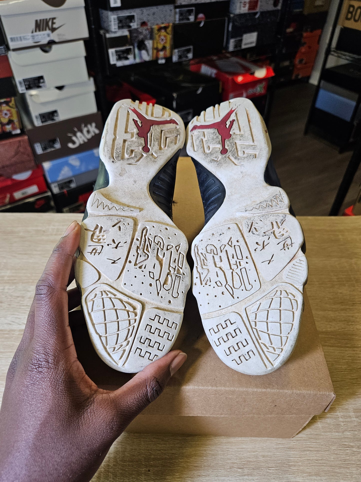 Size 6 - AJ 9 Retro Low Snakeskin