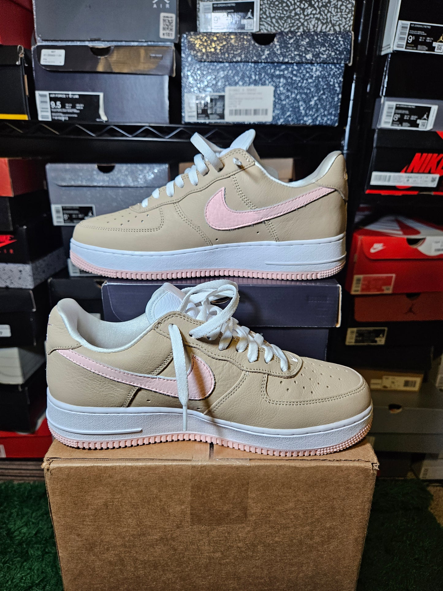 Size 9 -  AF1 Retro 2016 Kith Exclusive Low Linen