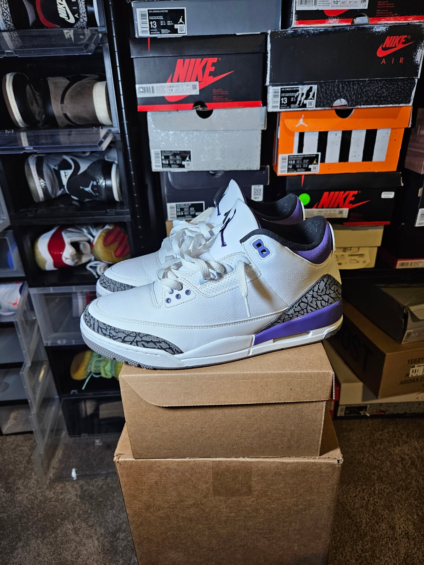 Size 11.5 - AJ 3 Retro Mid Dark Iris