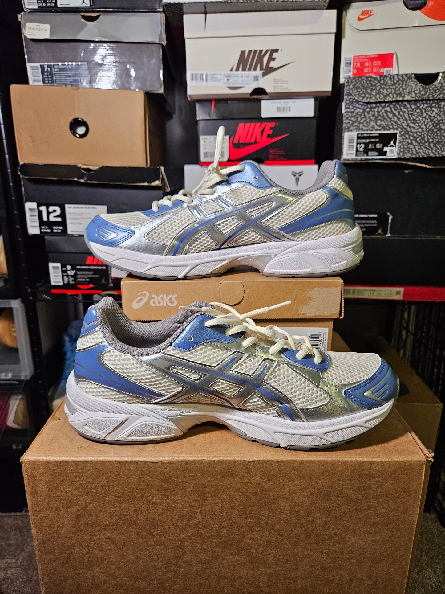 Size 10 - ASICS Gel 1130 Cream Blueberry