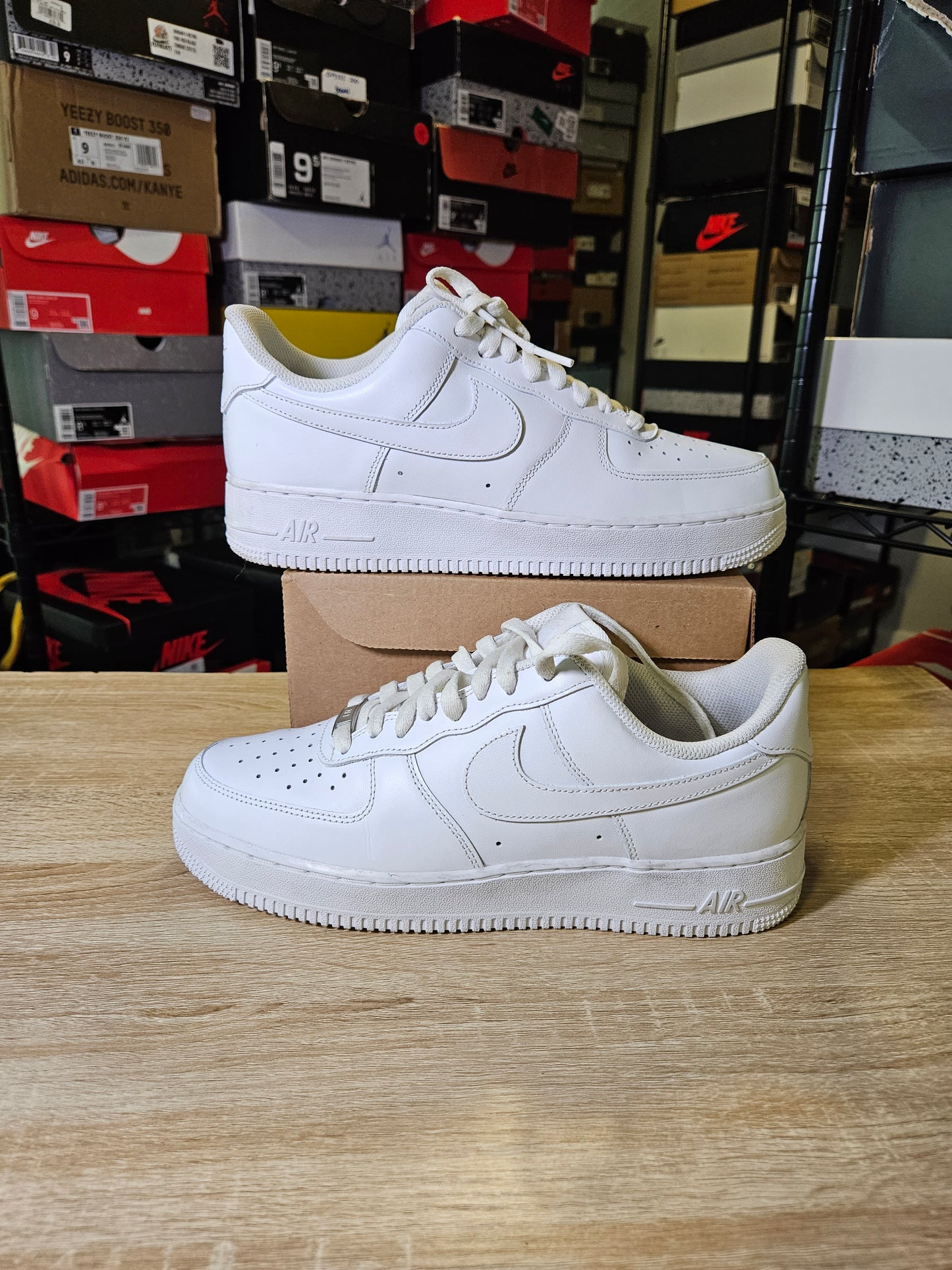 Size 9 - AF1 White