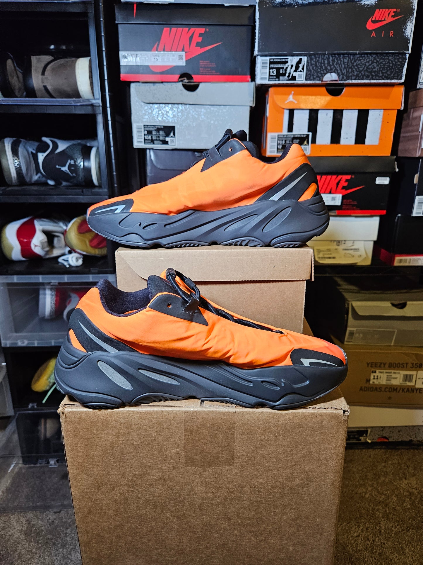 Size 9.5 - YZY Boost 700 MNVN Orange