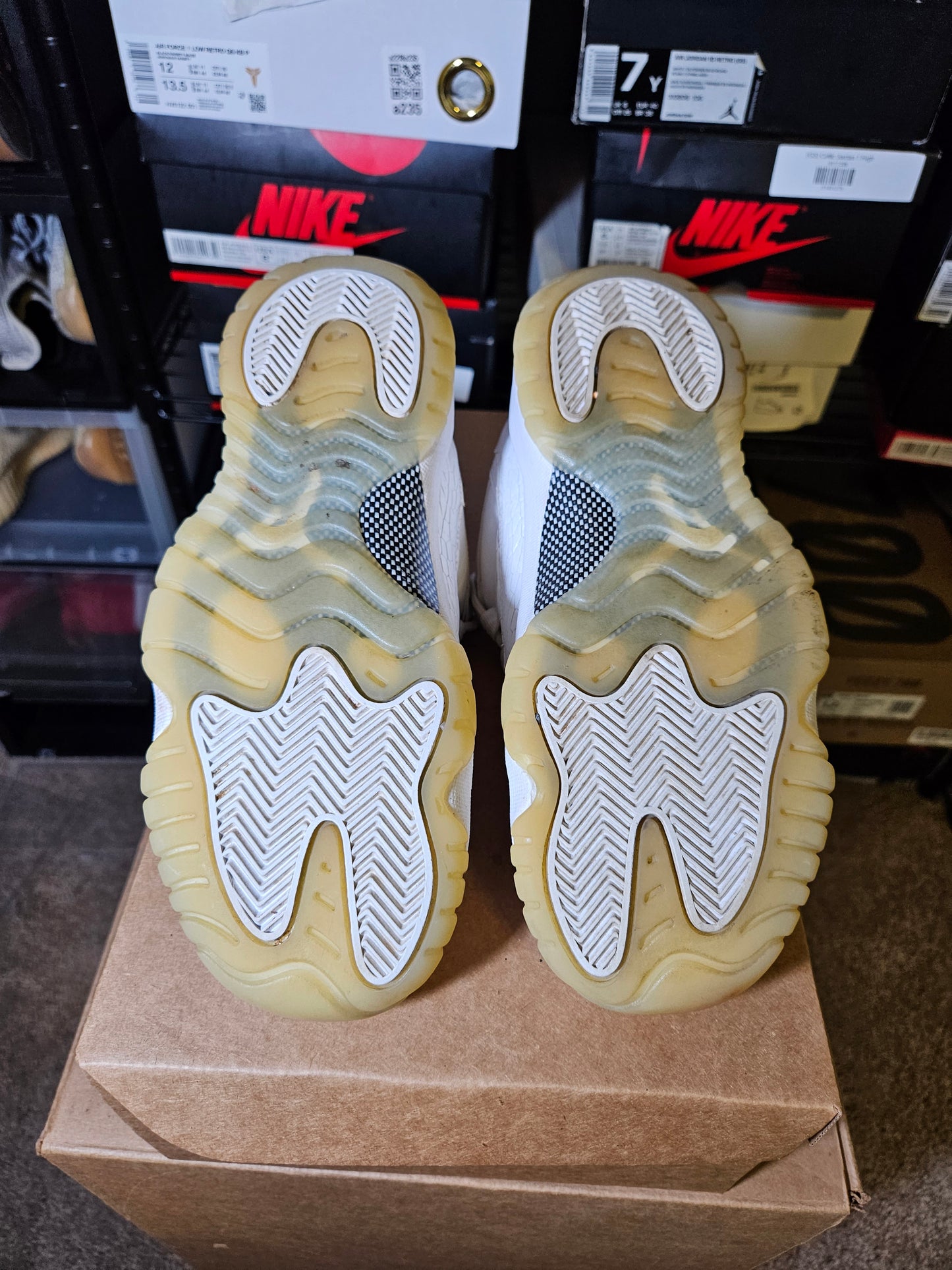 Size 6 - AJ 11 Retro Low Frost White