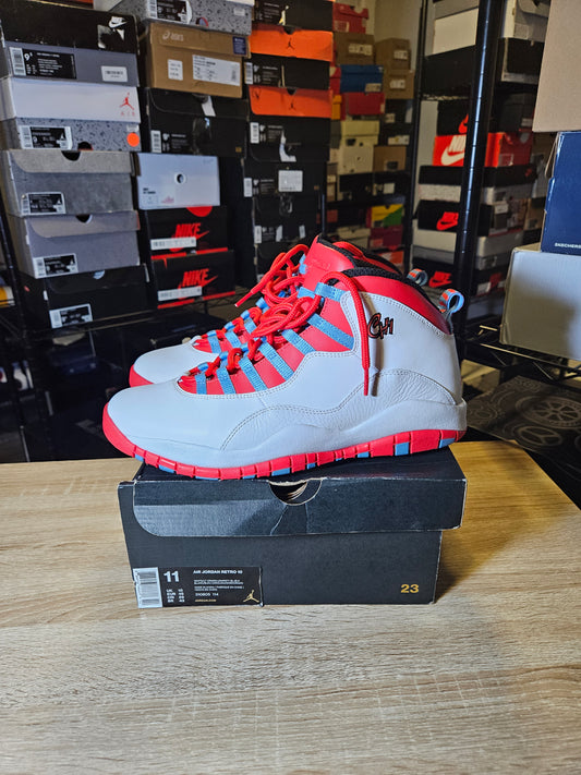 Size 10 - AJ 10 Retro City Pack - Chicago