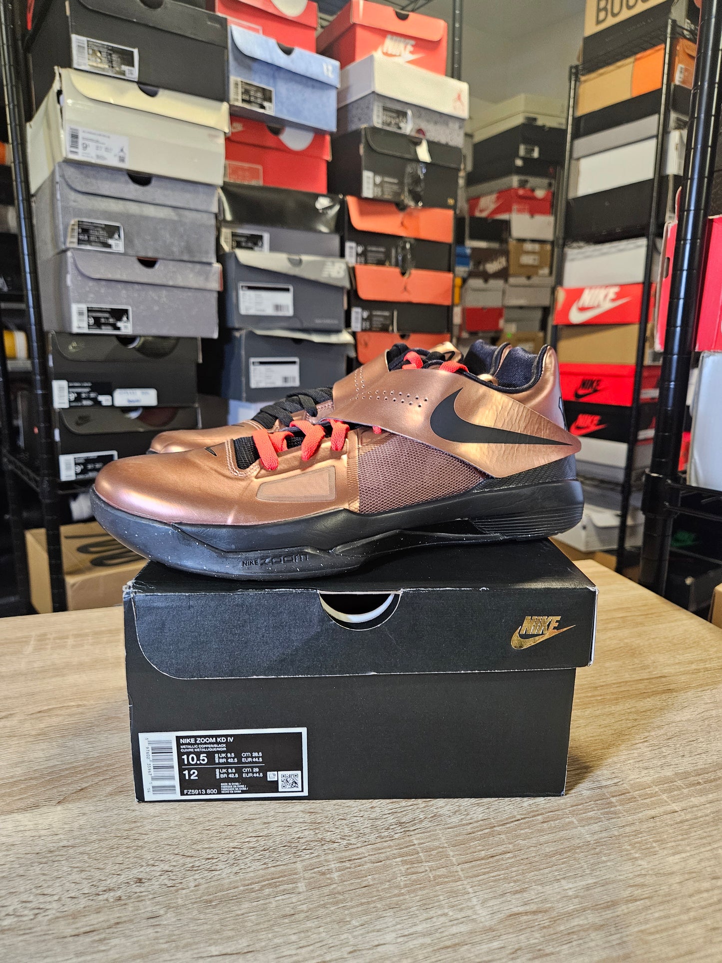Size 10.5 - KD 4 2024 Size 10.5 - Nike Zoom KD 4 2024 Christmas