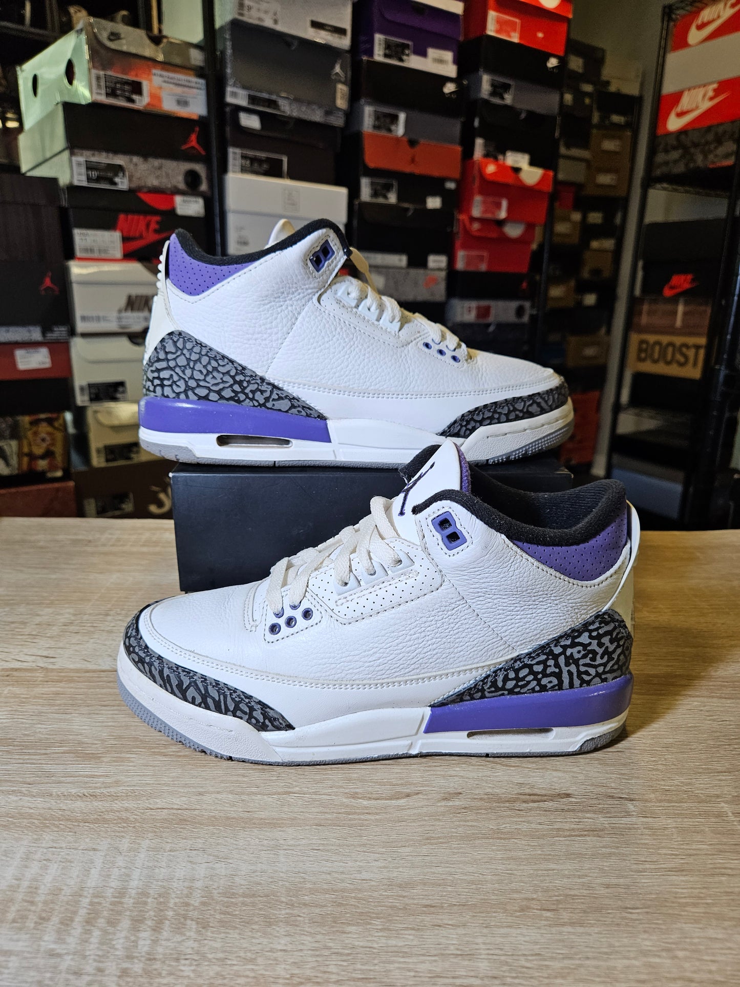 Size 6.5 - Jordan 3 Retro Mid Dark Iris