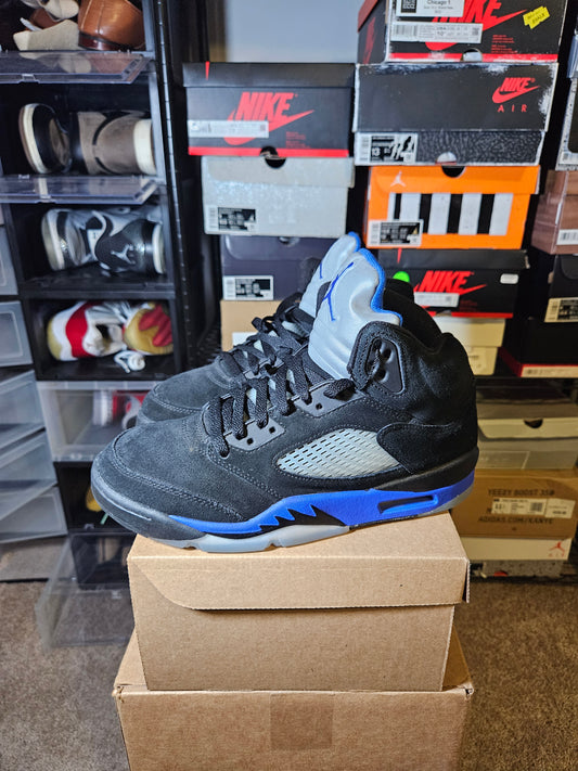 Size 9 - AJ 5 Retro Mid Racer Blue