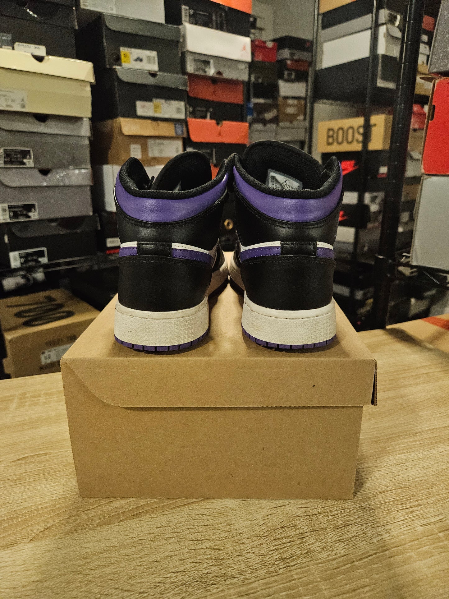 Size 6 - AJ 1 Mid Dark Iris