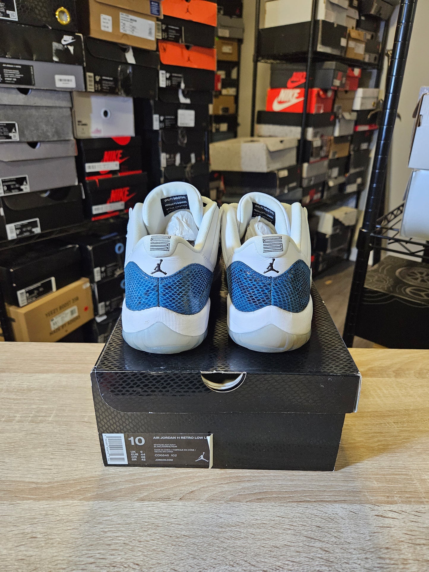 Size 10 - Jordan 11 Retro Low Snakeskin 2019