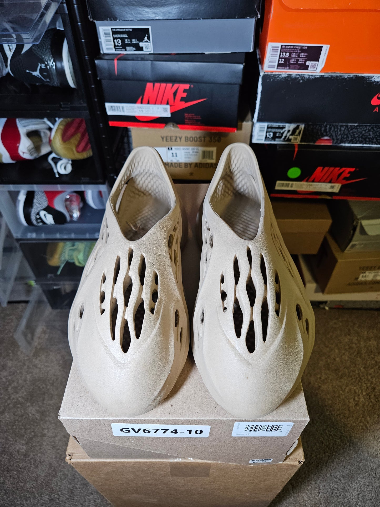 Size 10 - YZY Foam RNNR Sand