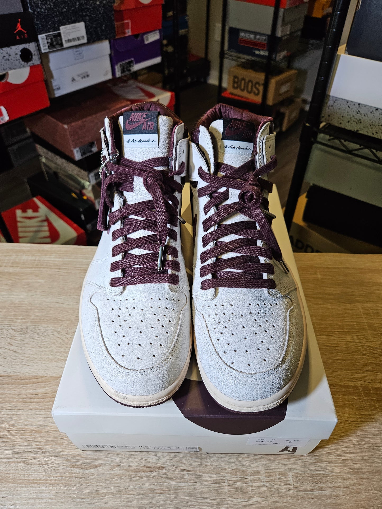 Size 12 - AJ 1 OG x A Ma Maniere High Airness