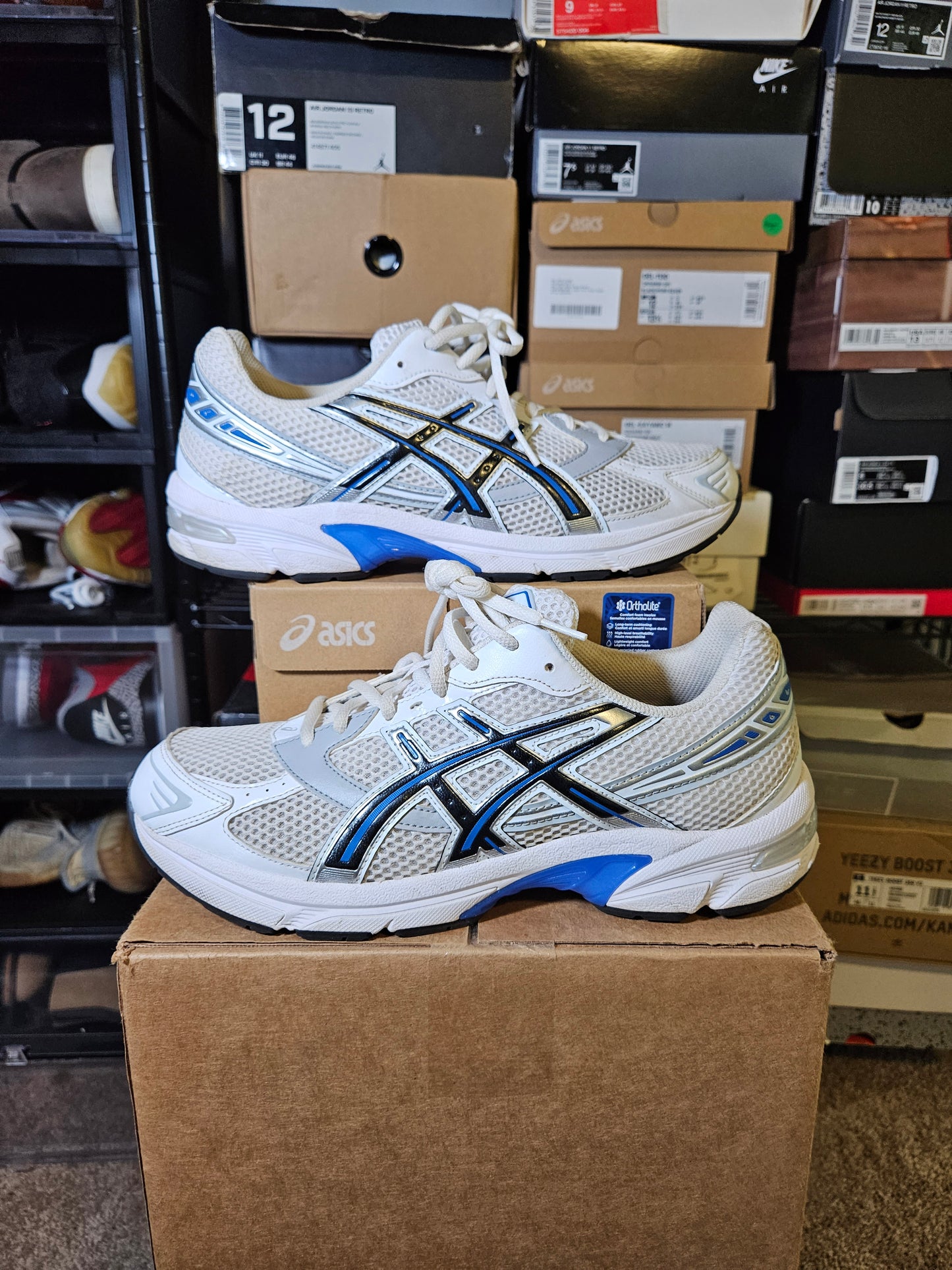 Size 10 - ASICS Gel 1130 White Tuna Blue