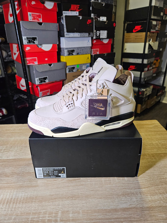 Size 13.5W/12M - A Ma Maniére x AJ 4 Retro While You Were Sleeping