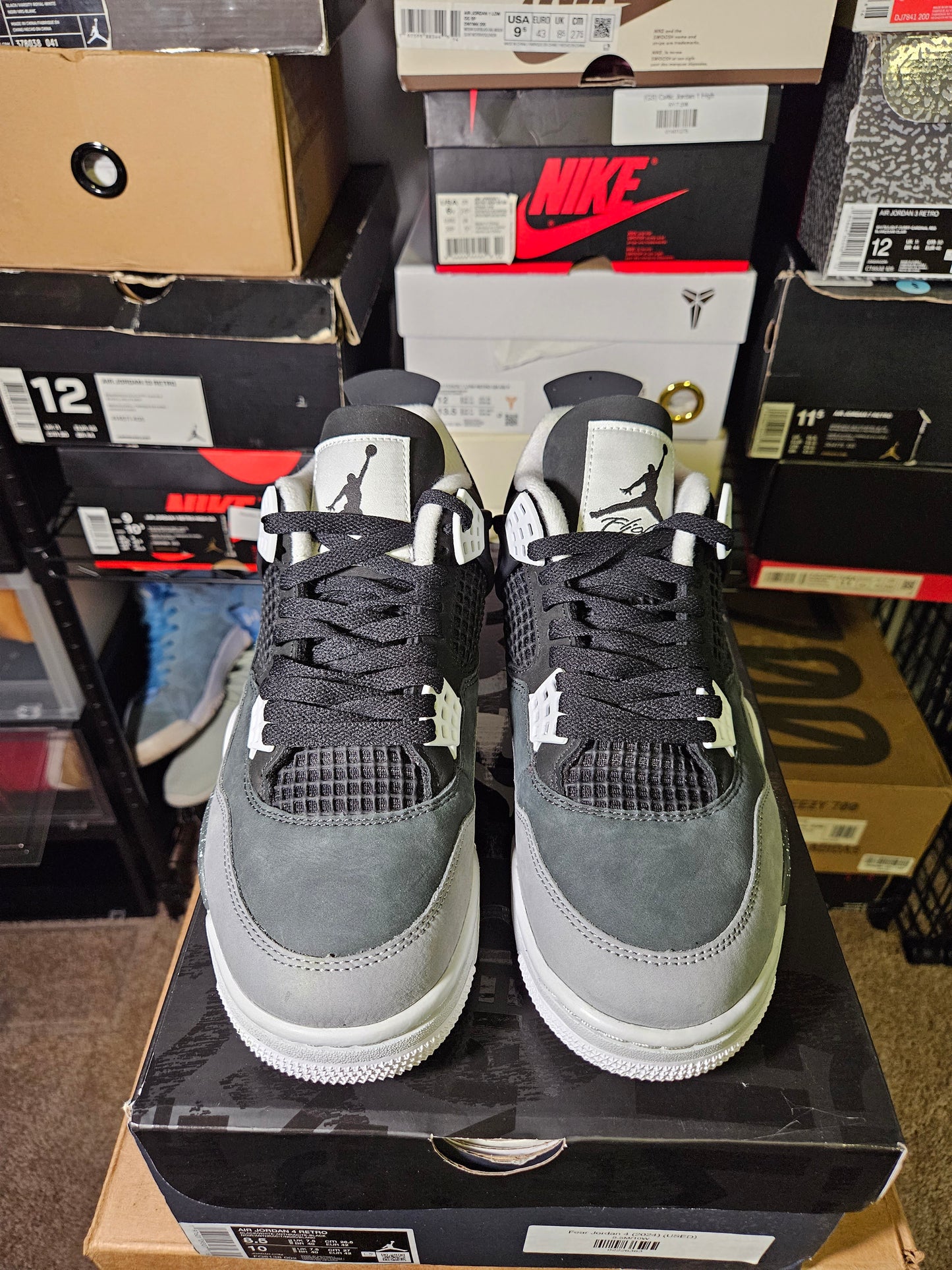 Size 8.5 - AJ 4 Retro 2024 Fear