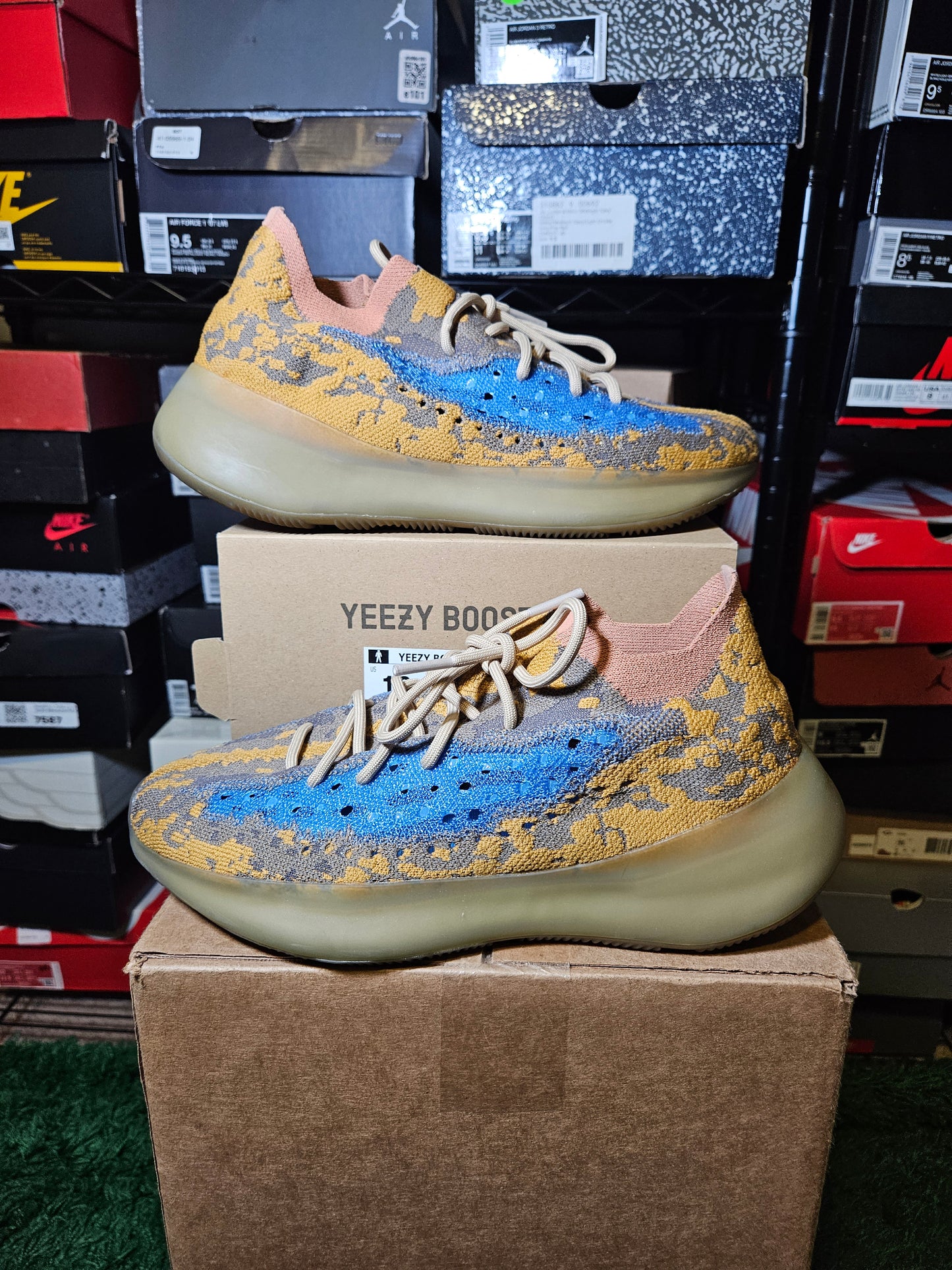 Size 10 - YZY 380 Blue Oat Reflective