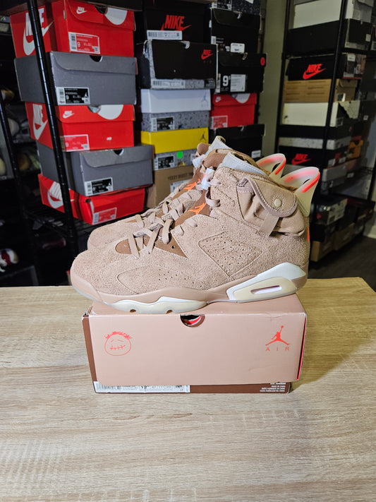 Size 12.5 - AJ 6 Retro x Travis Scott Mid British Khaki