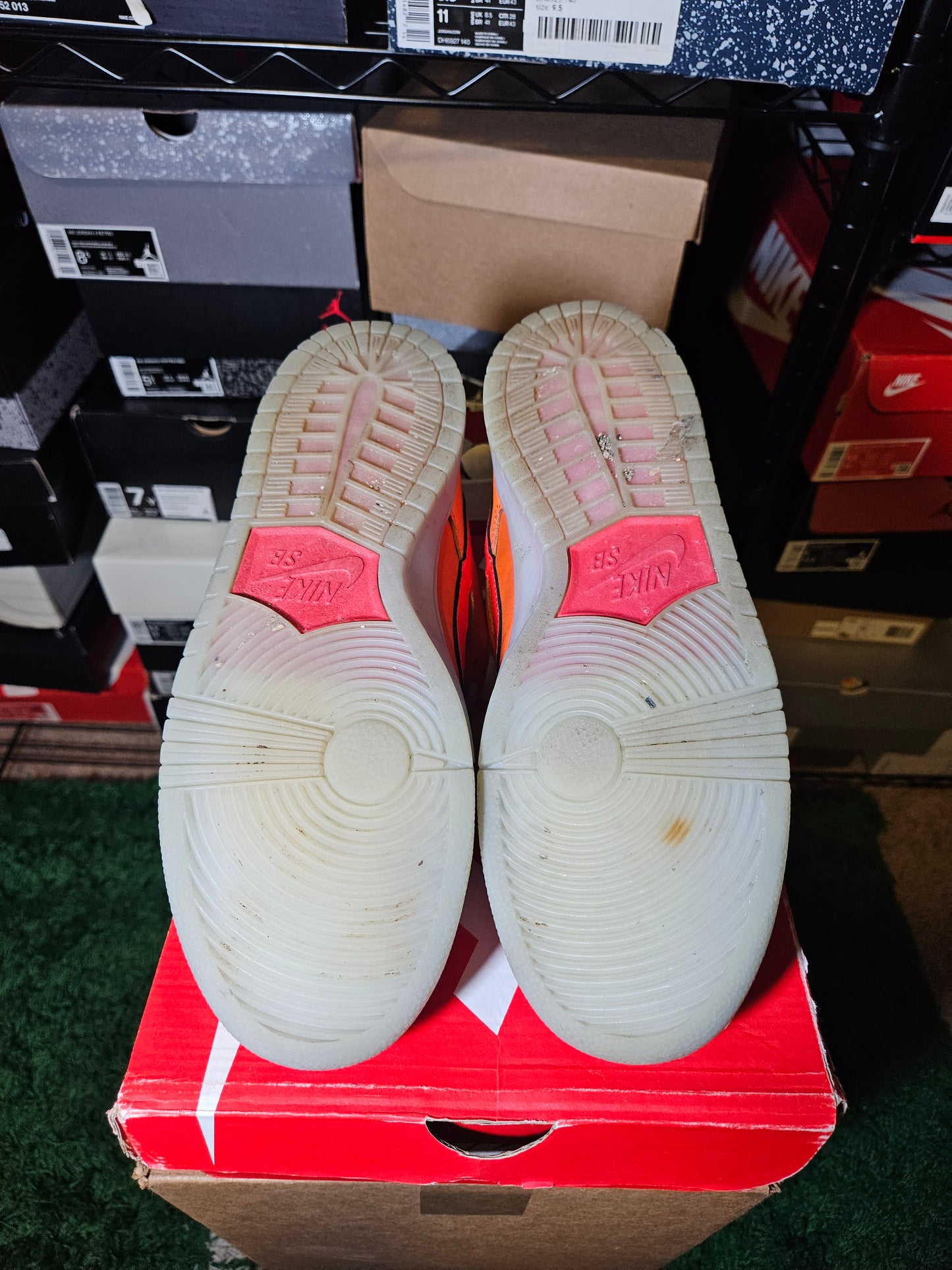 Size 9 - Dunk Pro SB Low Fire & Ice