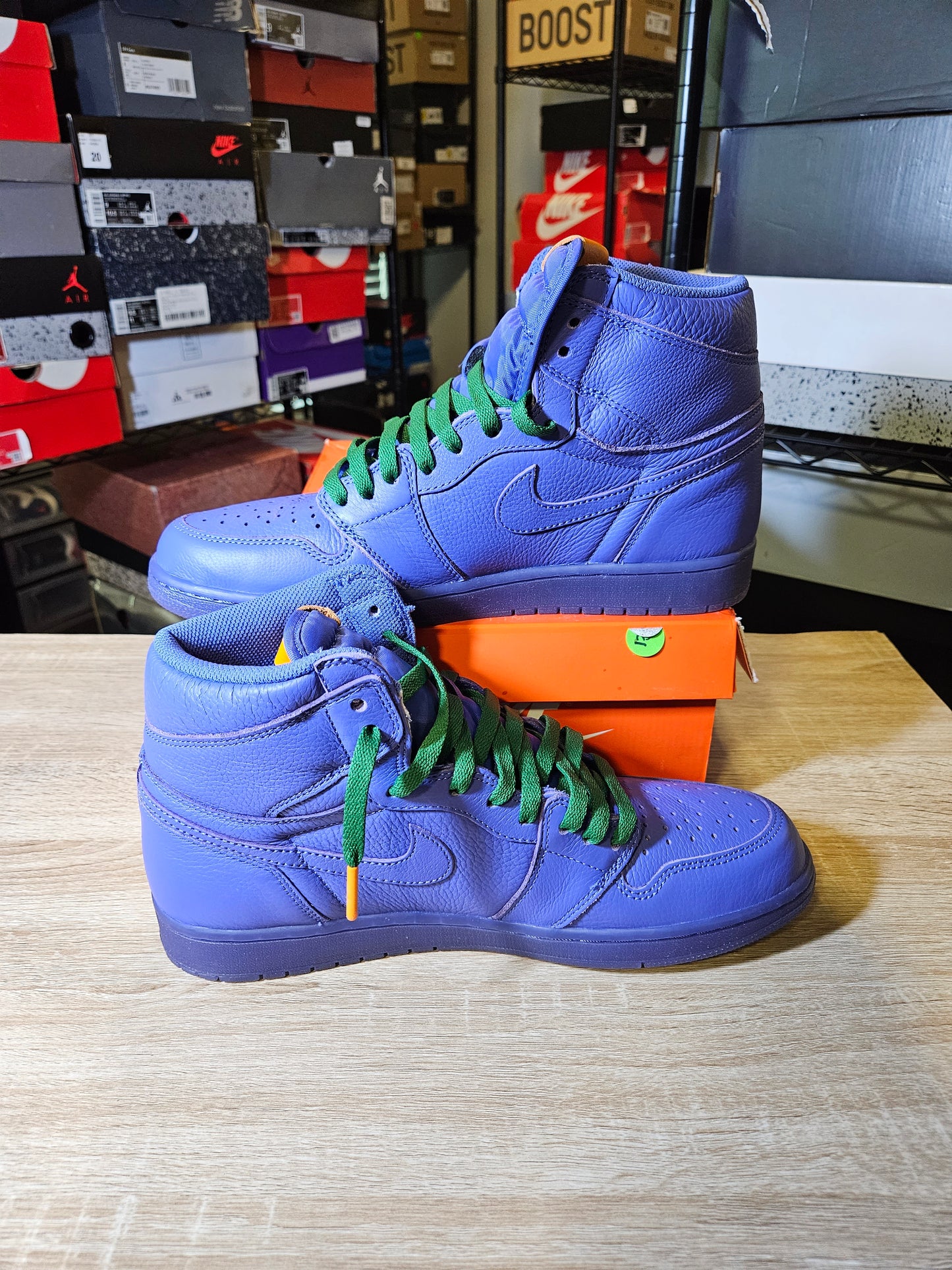Size 11.5 - AJ 1 Retro OG G8RD High Rush Violet