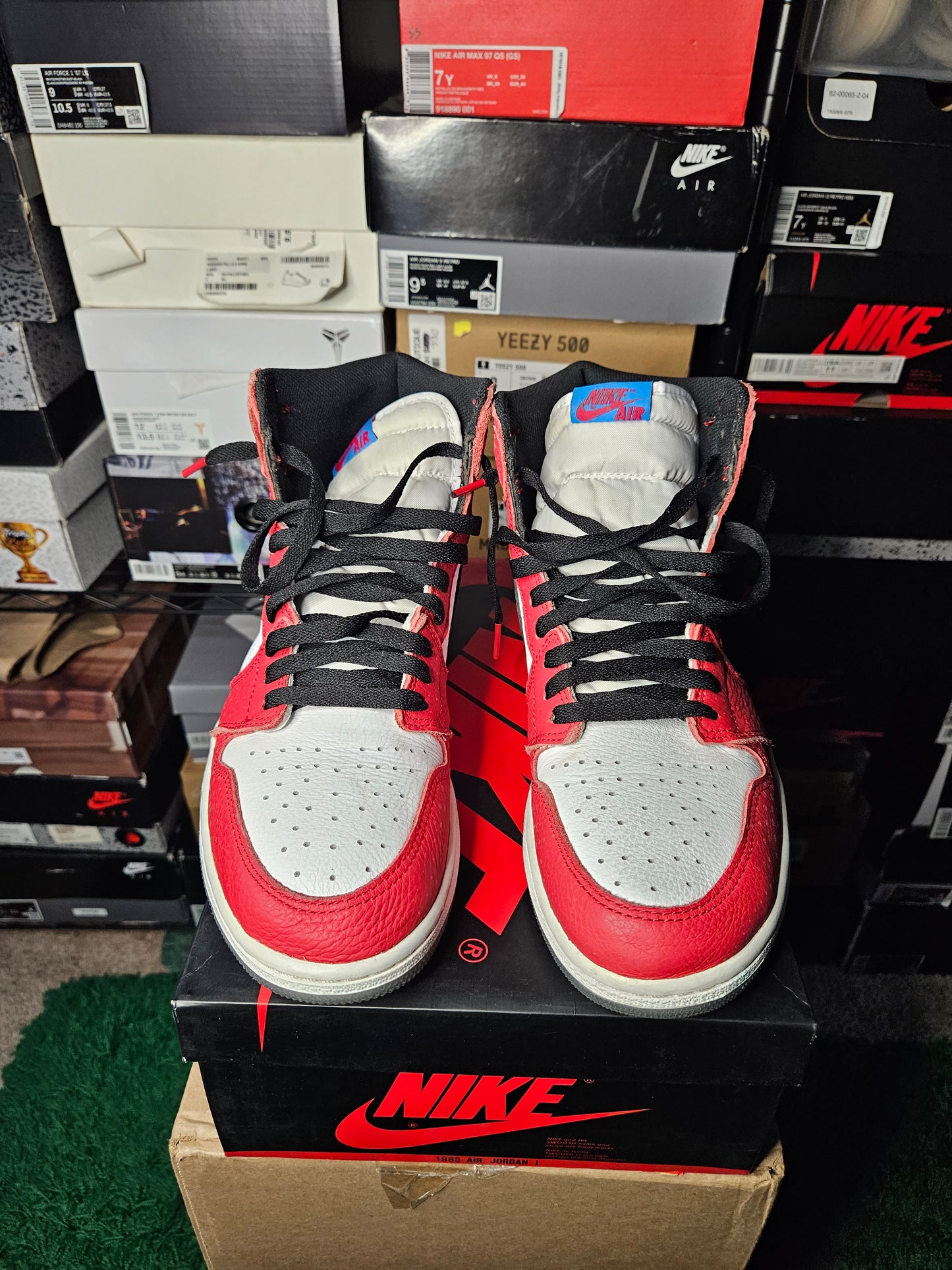 Size 11 - AJ 1 Origin Story Gym Red 2018