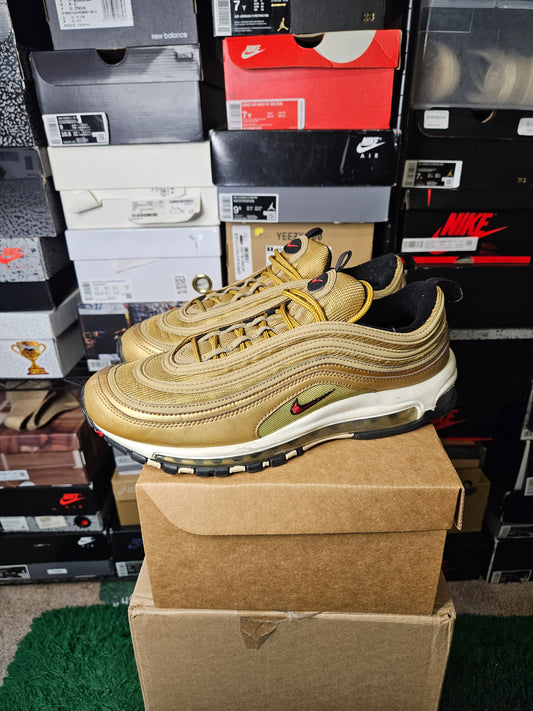 Size 11 - Air Max 97 OG QS Metallic Gold