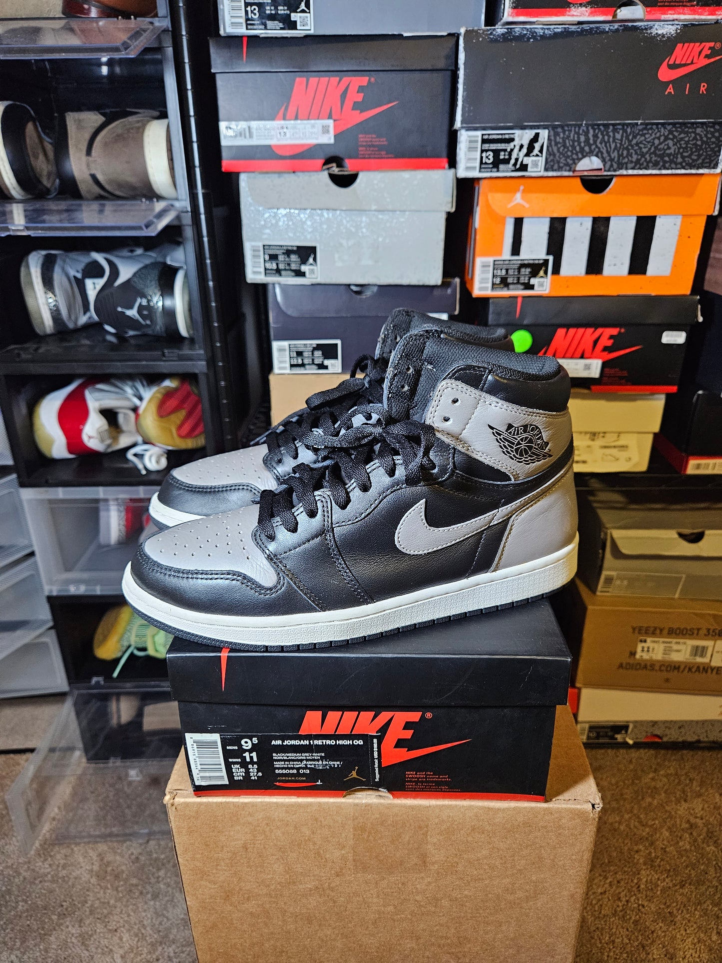 Size 9.5 - AJ 1 Retro OG High Shadow