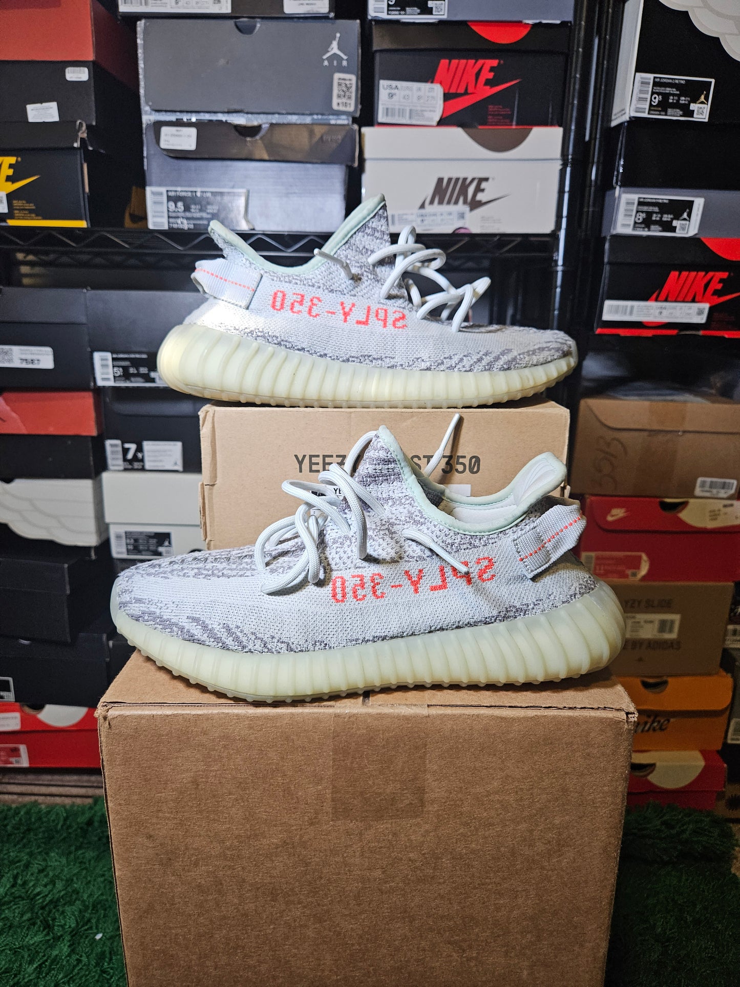 Size 8.5 - YZY 350 V2 Low Blue Tint