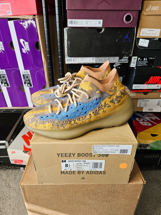 Size 8.5 - YZY Boost 380 Blue Oat