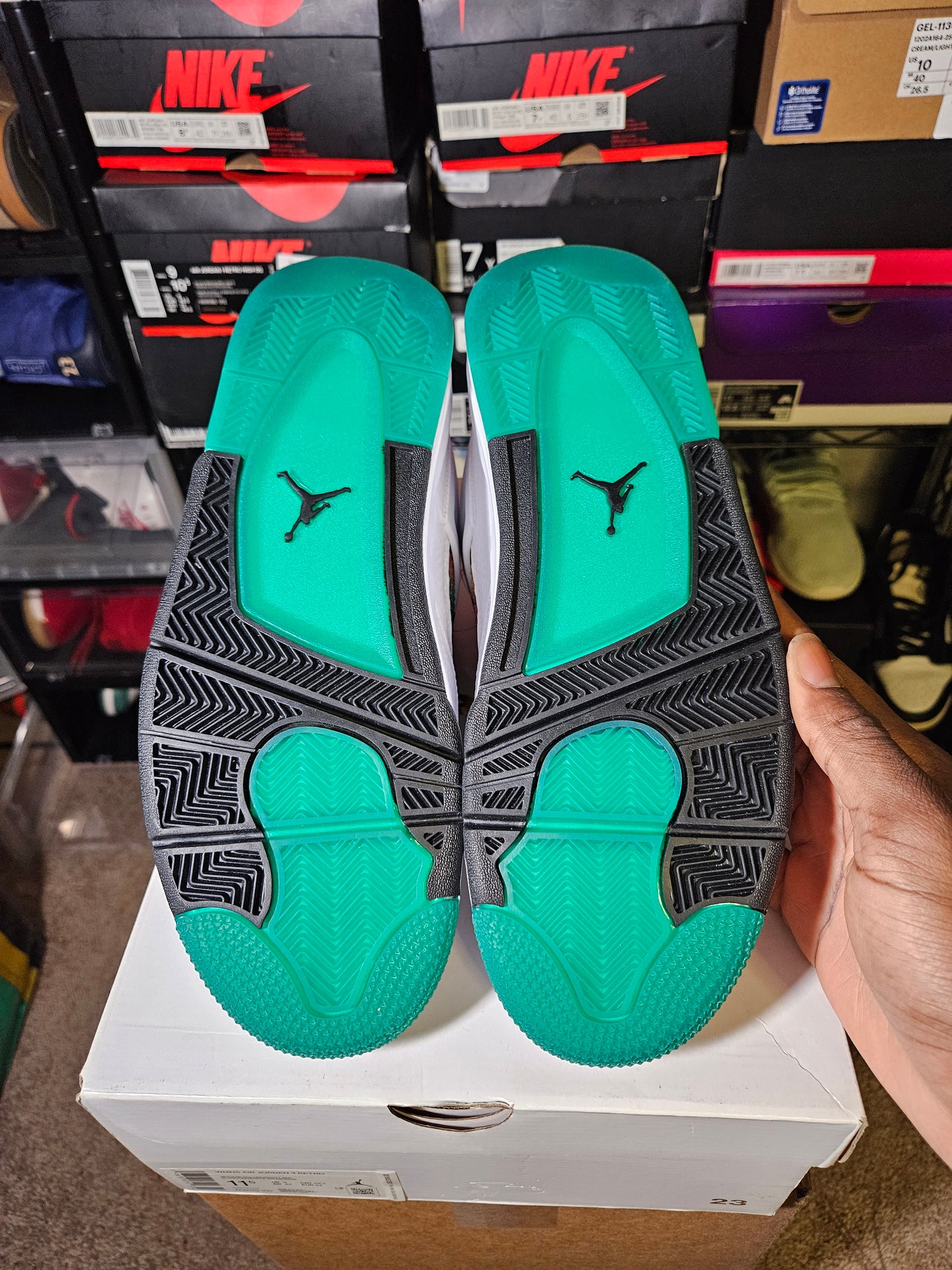 Size 11.5W/10M - AJ 4 Retro Rasta