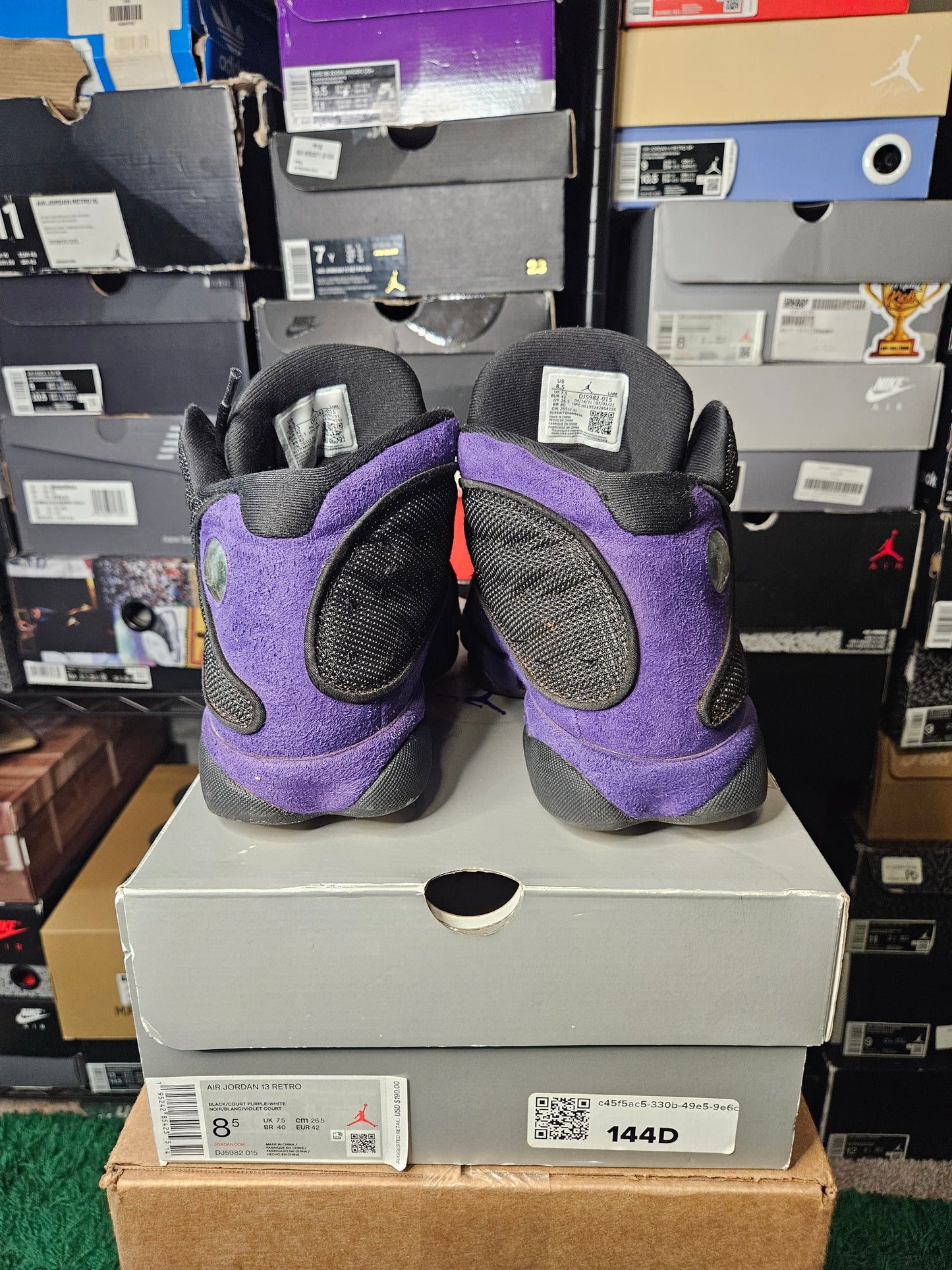 Size 8.5 - AJ 13 Retro Court Purple