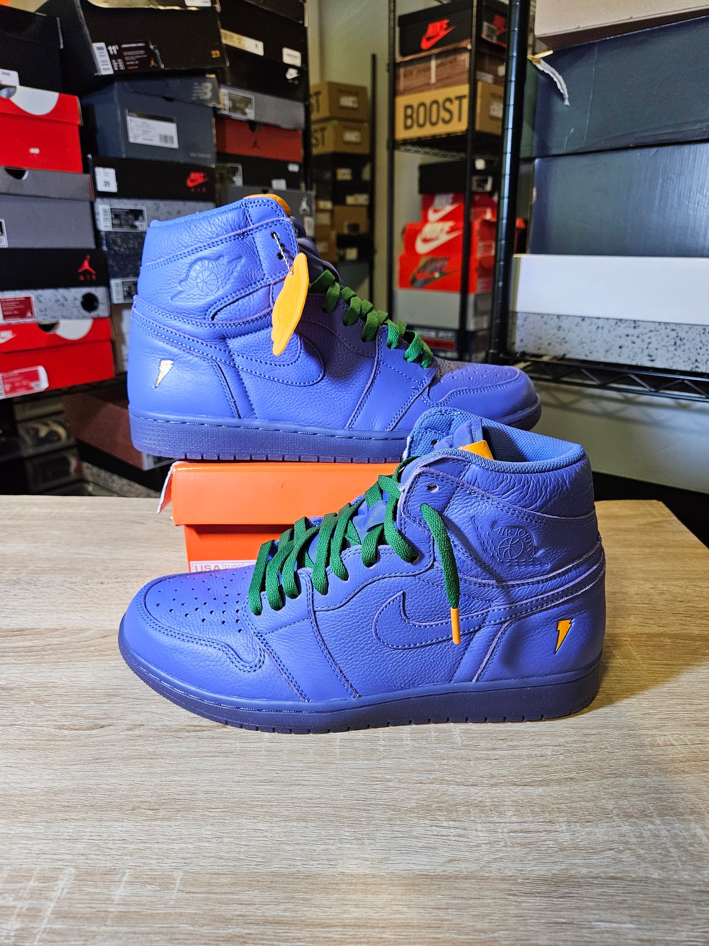 Size 11.5 - AJ 1 Retro OG G8RD High Rush Violet