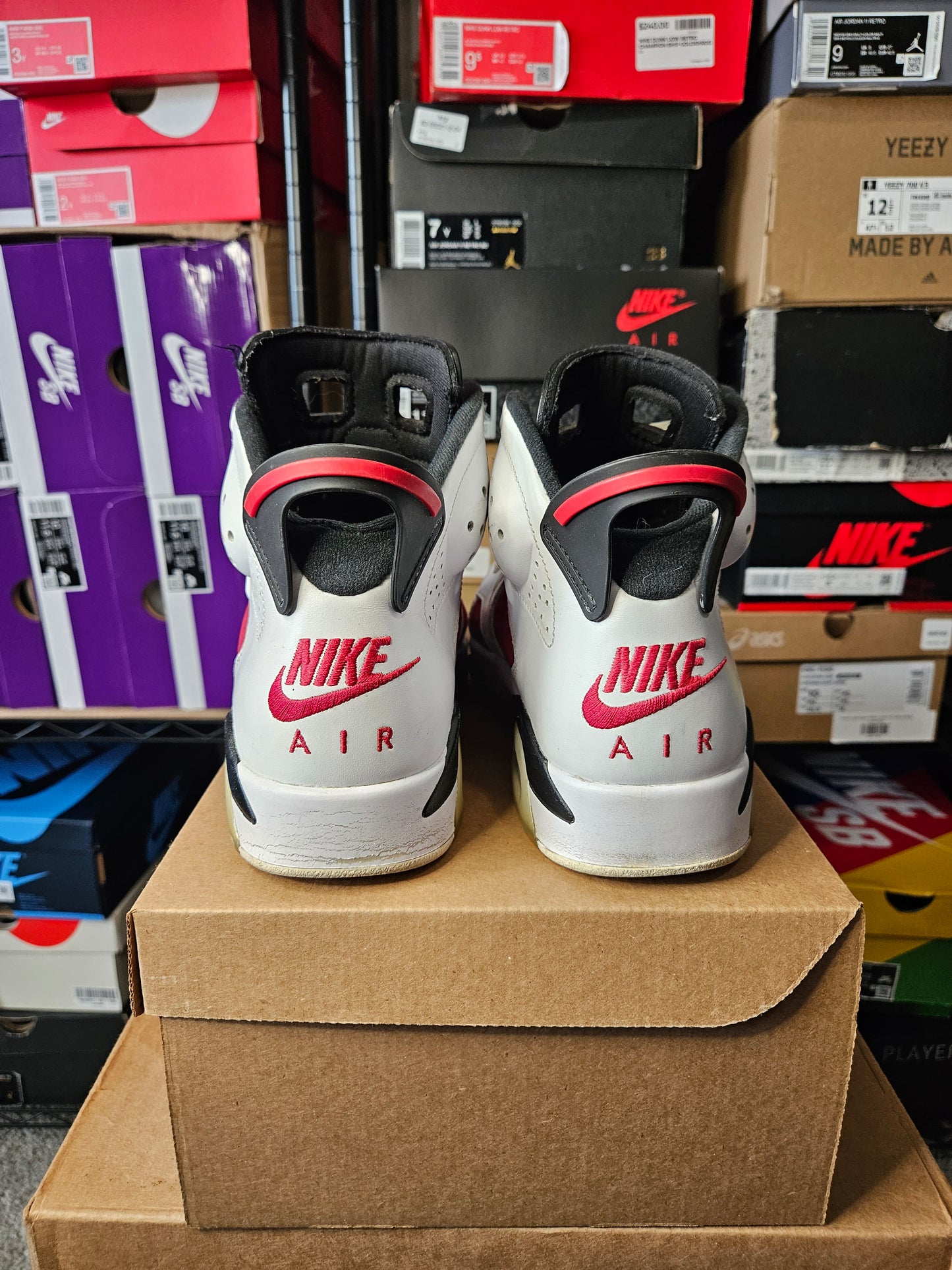 Size 8 - AJ 6 Retro OG Mid Carmine