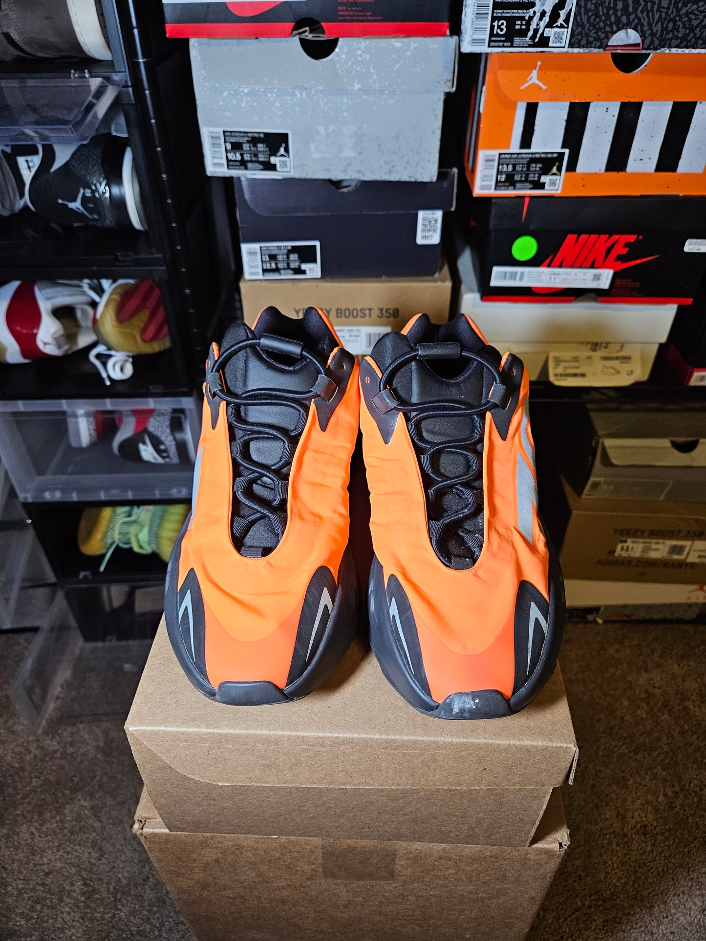 Size 9.5 - YZY Boost 700 MNVN Orange
