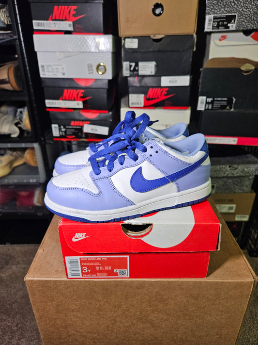 Size 3Y - Dunk Low Blueberry